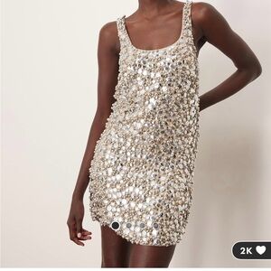 Elegant Sequin Mini Dress